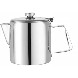 HENDI Kaffee-/Teekanne, mit Klappdeckel, 0,9L, ø120x(H)158mm,