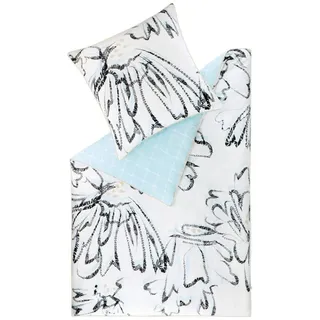 Esprit Grace Satin Hellblau 140 x 200 cm + 70 x 90 cm