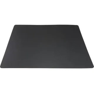 Securit Tischset RAW, aus echtem Leder, schwarz