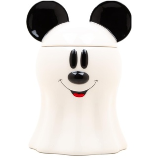 Disney Dekorationen Micky Maus Geist Keks- und Süßigkeitenglas | Niedliche Keramik Einweihungsgeschenke für Männer und Frauen und Kinder | Offizieller Diseny-Lizenznehmer | 1 Set