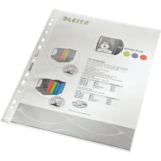 Leitz Prospekthülle 4790 A4 genarbt, 0.09 mm Transparent 47900000 100 Stück