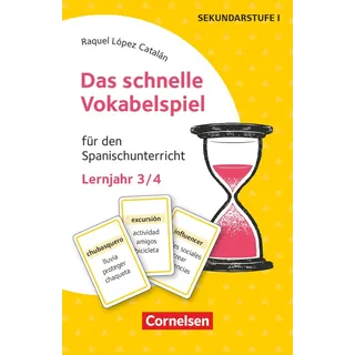 Cornelsen Pädagogik Das schnelle Vokabelspiel - Spanisch - Lernjahr 3/4