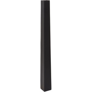 Bodenvase Standvase Fiberglas Obelisk Weiß Matt 120