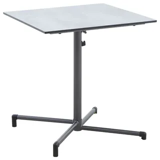 MWH Das Original Klapptisch 70 x 70 x 73 cm Grau