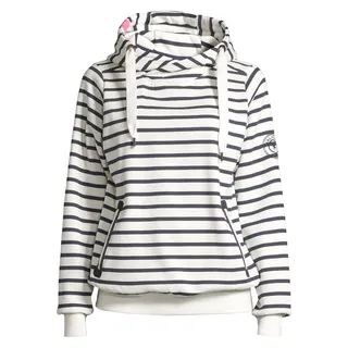 salzhaut Hoodie SÜNN - RINGEL Blau/Weiß XS
