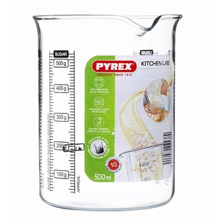 Pyrex 505040 Kitchen Lab Messbecher, 0,5 L