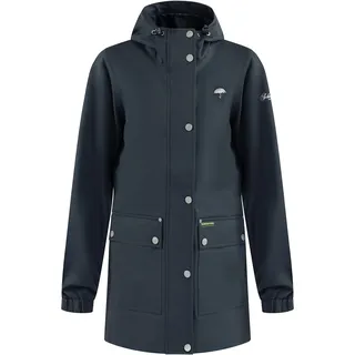 Schmuddelwedda Damen Regenjacke, Marine Marine, L - L