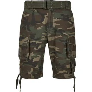 Brandit Textil Savage Vintage Kurze Hose Woodland S