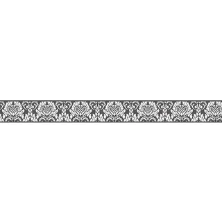 A.S. Création Only Borders 9 5 cm 1 Stück schwarz/weiß 303893