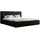 Komplettset 160x200cm Stoff Schwarz