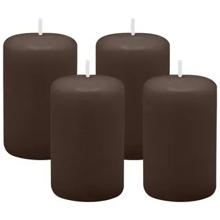 Kopschitz Kerzen 4er Set Adventskranzkerzen Schokolade Ø 50 x 80 mm