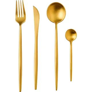 BUTLERS Besteck-Set STILETTO 20-tlg. - Gold