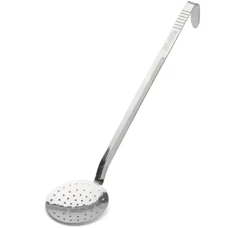 DE BUYER - 3150.10 Schaumlöffel, Edelstahl, extra stark, Durchmesser 10 cm, silberfarben, Silber