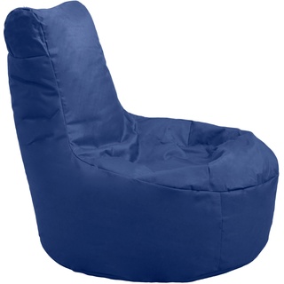 Sitzsack KINZLER "Chilly" Sitzsäcke Gr. B/H: 78 cm x 80 cm, blau (royalblau) Baby Sitzsäcke