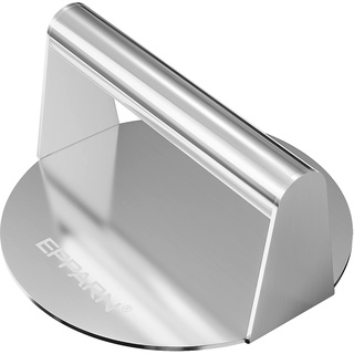 EPPARN Vergrößerte 6,3 Zoll Smash Burger Presse, Edelstahl Burger Smasher für Grillplatte, Hamburgerpresse, Grillpresse Speckpresse, Burgerpresse Smashburger
