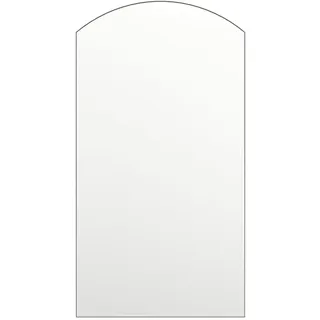 vidaXL Wandspiegel 90 x 45 cm Transparent