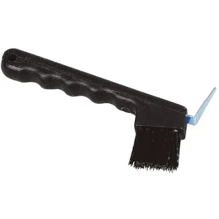 Kerbl Hufkratzer mit Bürste schwarz