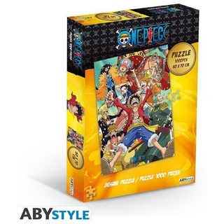 Puzzle ONE PIECE - Jigsaw puzzle 1000 pieces - Straw Hat Crew, 1000 Puzzleteile