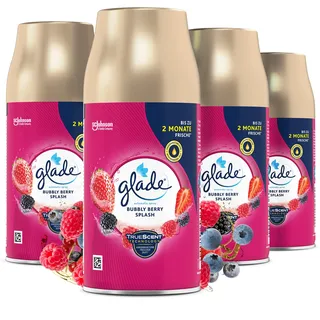 Glade Automatic Spray Nachfüller, Raumduft, Relaxing Zen, 4er Pack