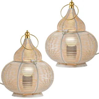 Marrakesch Orient & Mediterran Interior Tamara Weiß Gold 2 St.