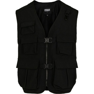 URBAN CLASSICS Jerseyweste Urban Classics Herren Tactical Vest (1-tlg) schwarz 4XL