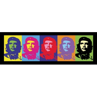 1art1 Ernesto Ché Guevara Poster Pop Art Kunstdruck Bild 91x30 cm