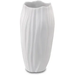 GOEBEL Spirulina Vase Weiß 20 cm
