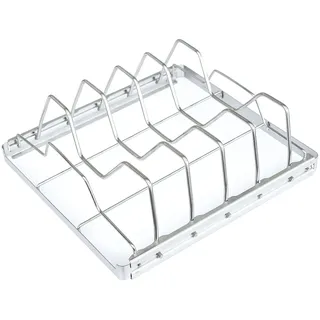 TAINO Grillkorb 24 x 23 cm Edelstahl Silber