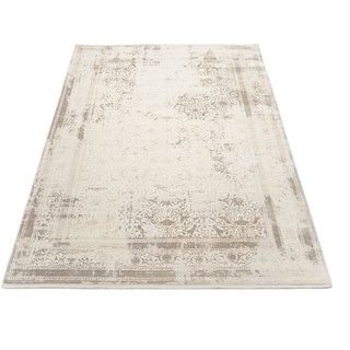 Teppich MUSTERRING "OPERA" Teppiche Gr. B/L: 80 cm x 150 cm, 8 mm, 1 St., beige (beige, braun) Esszimmerteppiche