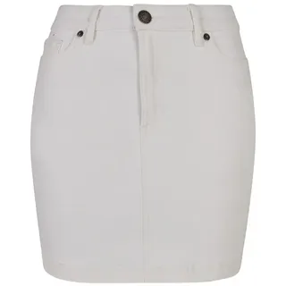 URBAN CLASSICS Organic Stretch Kurzer Rock Mit Hoher Taille Off White Raw 31