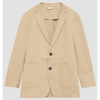 s.Oliver Sakko Indoor-Jacke Legeres Sakko mit Kontrast-Knöpfen beige 164