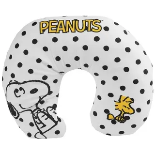 UNITED LABELS Nackenkissen Snoopy & Woodstock 40 x 30 cm Schwarz