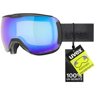 Uvex Downhill 2100 CV Skibrille (Größe One Size, schwarz)