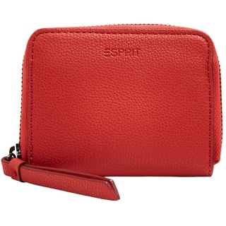 ESPRIT Ginger Mini Zip Wallet Orange Red