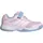 Kinder Hallenschuhe 3 5 Sports Clear Pink/Ftwr White/Glow blue 36