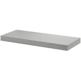 Dolle Wohnregale Wandregal Bigboard Basic 90 x 20 cm Silber