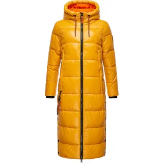 Navahoo Wintermantel Schmuseengel gelb / schwarz XXL