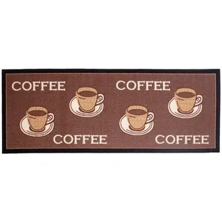 Andiamo Teppich Coffee, braun, 67 x 180 cm