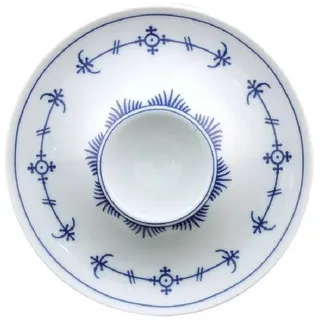 Winterling® Porzellan Germany Eierbecher Winterling Indischblau Eierbecher mit Ablage blau|weiß