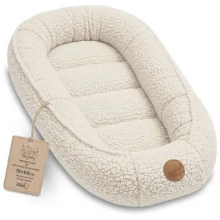 Totsy Baby Kuschelnest Nestchen Baby - Babynestchen Neugeborene Babynest für kinderbett orange