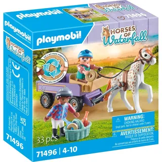 Playmobil Horses of Waterfall Ponykutsche 71496