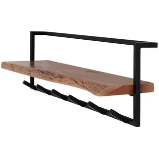 KAWOLA Wandgarderobe Nerea Akazie Schwarz