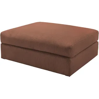 OTTO home Polsterhocker Soft&Cosy XL 101 x 52 x 97 cm terracota