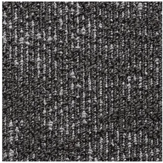 ZENYA Teppich Z014RBT00500075, Zenya Flow Teppichfliesen 50x50 cm – Grau, Selbstliegend & Modern grau