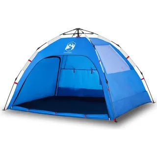 vidaXL Strandzelt 2 Personen Azurblau Quick Release Wasserdicht
