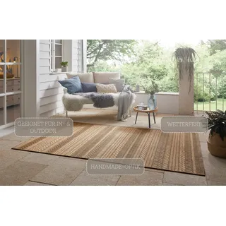 HANSE HOME Granado Outdoor-Teppich 80 x 150 cm Beige/Braun