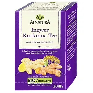 Alnatura Ingwer Kurkuma Tee Teebeutel 20 x 2 g