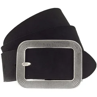 Vanzetti Damengürtel Leder schwarz 90 cm