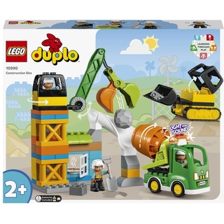 LEGO® DUPLO Baustelle mit Baufahrzeugen 10990