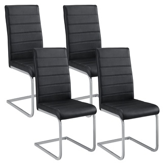 Juskys Freischwinger Vegas 4er Set